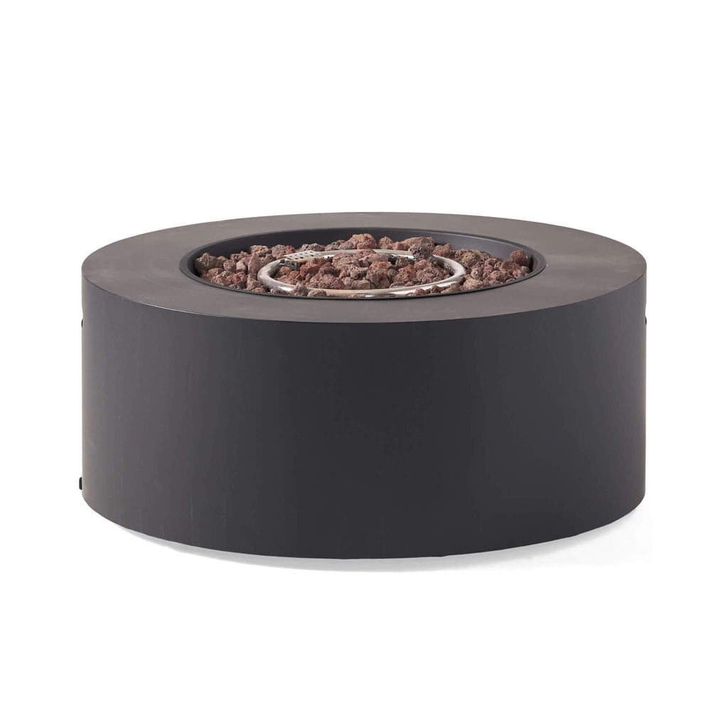 32” Round 40K BTU Iron Propane Fire Pit