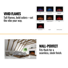 Load image into Gallery viewer, Modern Flames Redstone 54-Inch Built-In Traditional Electric Fireplace