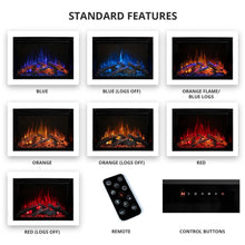 Load image into Gallery viewer, Modern Flames Redstone 54-Inch Built-In Traditional Electric Fireplace