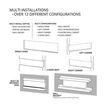 Load image into Gallery viewer, Modern Flames Landscape Pro Multi 120-Inch Linear Multi-Sided Electric Fireplace
