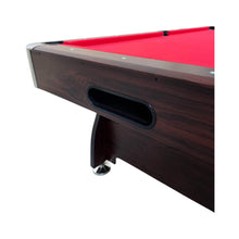 Load image into Gallery viewer, 8FT Modern Red Felt Billiard Pool Table With Automatic Ball Return And Accessories Kit (SAK76139)