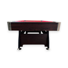 Load image into Gallery viewer, 8FT Modern Red Felt Billiard Pool Table With Automatic Ball Return And Accessories Kit (SAK76139)