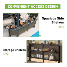 Load image into Gallery viewer, Modern Slanted Hardtop Alloy Steel Grill Gazebo