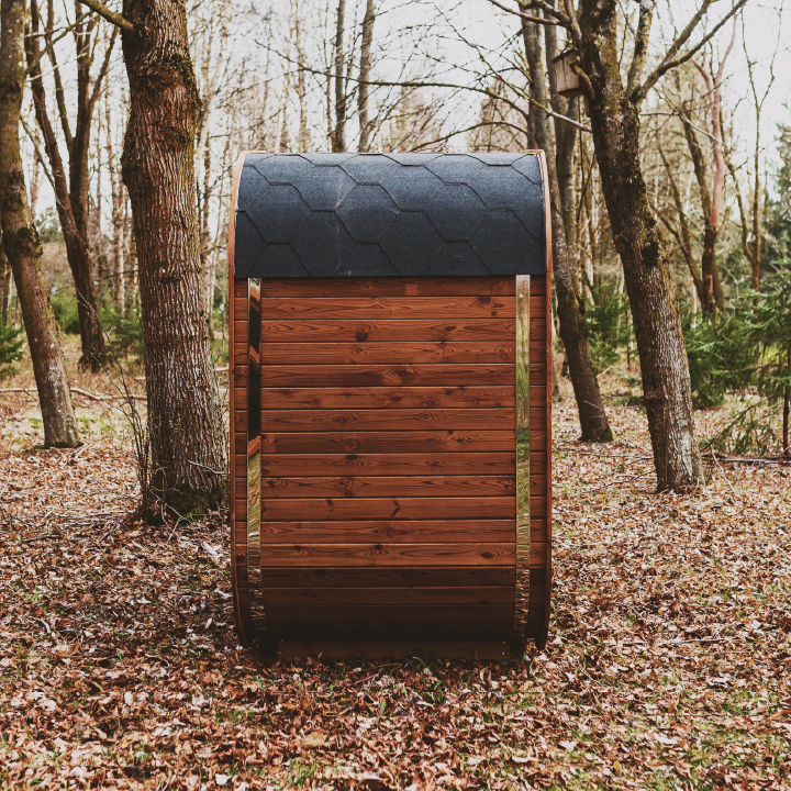 Luxury Outdoor ThermoWood Sauna – Patio Elegance MW20