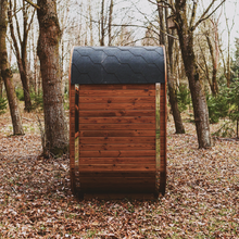 Load image into Gallery viewer, Luxury Outdoor ThermoWood Sauna – Patio Elegance MW20