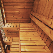 Load image into Gallery viewer, Luxury ThermoWood Outdoor Sauna – MW12 Backyard Wellness Cabin