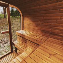 Load image into Gallery viewer, Luxury Outdoor ThermoWood Sauna – Patio Elegance MW20
