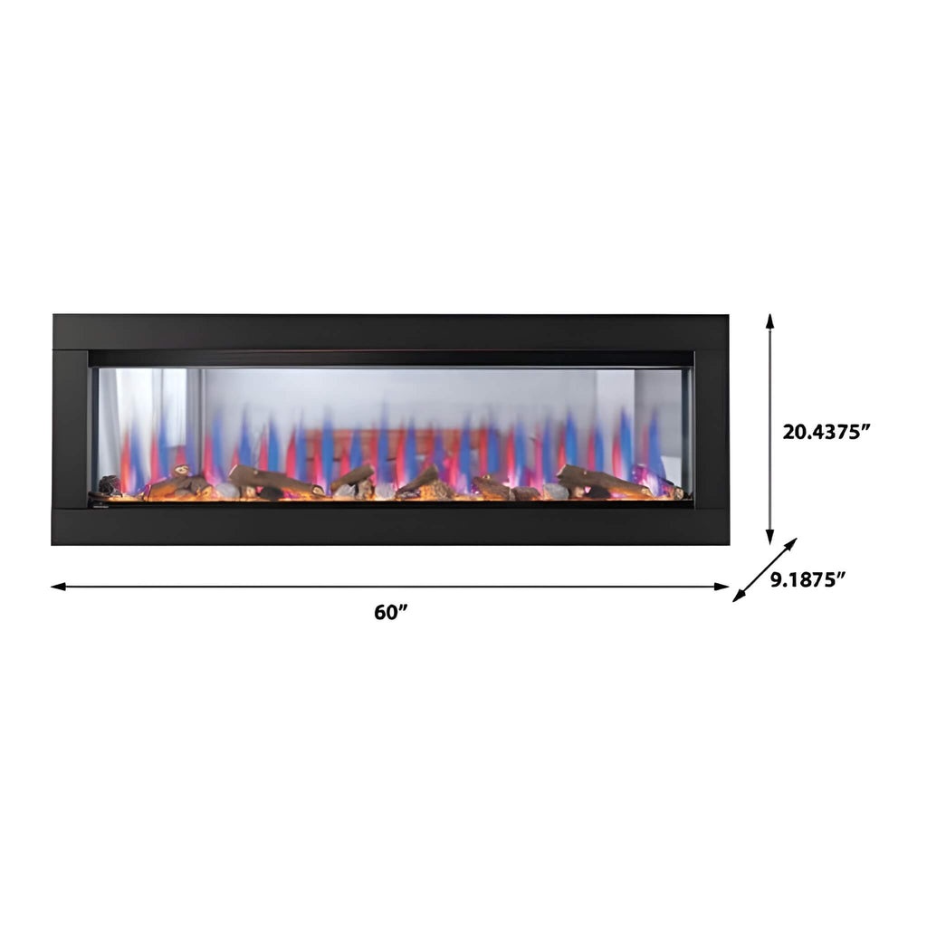 Napoleon Clearion Elite 60” See-Through Electric Fireplace