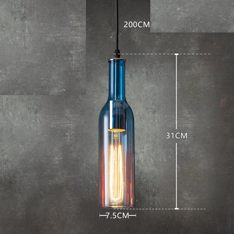 Modern Glass Pendant Light – E27 Single Hanging Ceiling Fixture