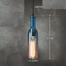 Load image into Gallery viewer, Modern Glass Pendant Light – E27 Single Hanging Ceiling Fixture