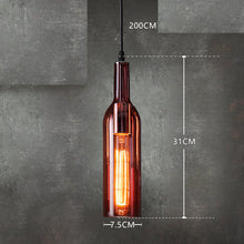 Load image into Gallery viewer, Modern Glass Pendant Light – E27 Single Hanging Ceiling Fixture