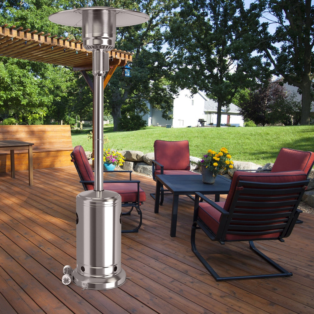 48000 BTU Outdoor Patio Heater – CSA Certified Propane Heater with Wheels