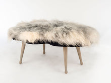 Load image into Gallery viewer, Freeform Icelandic Bench (Grey and White)