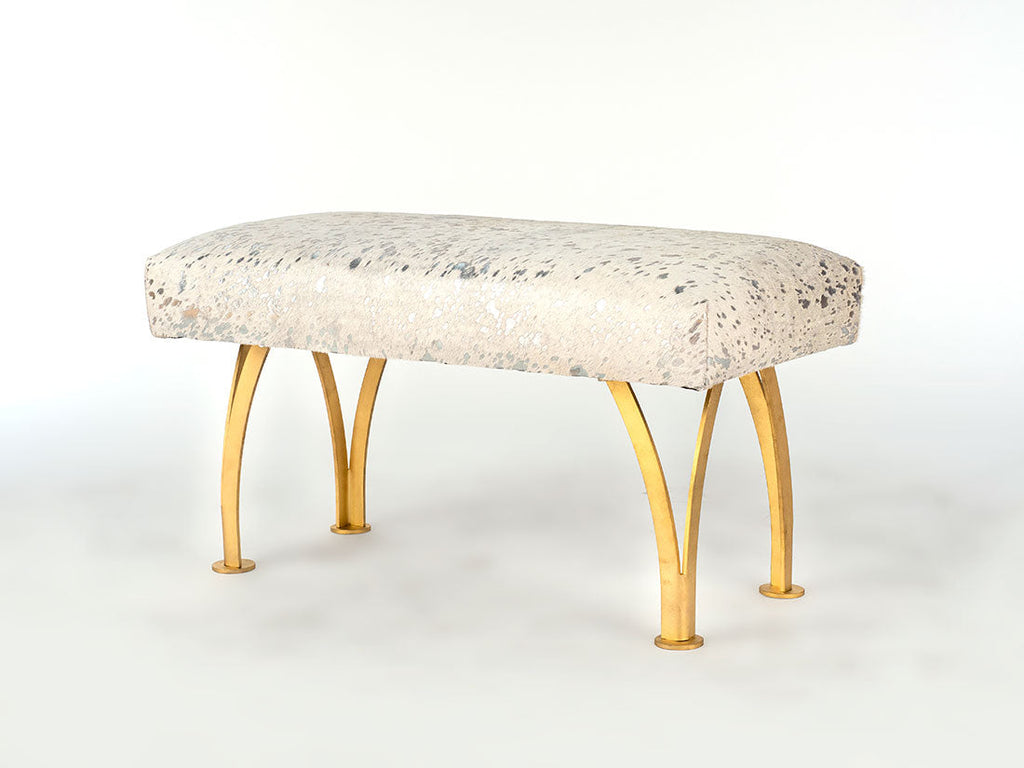 32″ Split Leg Bench (Hair on Hide)