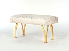 Load image into Gallery viewer, 32″ Split Leg Bench (Hair on Hide)