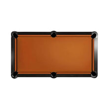 Load image into Gallery viewer, 8FT Premium Professional Regal Slate Modern Graphite Solid Wood Billiard Pool Table Wtih Custom Table Cloth (SAK64029)