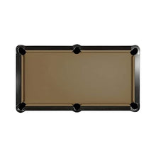 Load image into Gallery viewer, 8FT Premium Professional Regal Slate Modern Graphite Solid Wood Billiard Pool Table Wtih Custom Table Cloth (SAK64029)