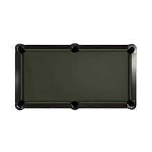 Load image into Gallery viewer, 8FT Premium Professional Regal Slate Modern Graphite Solid Wood Billiard Pool Table Wtih Custom Table Cloth (SAK64029)