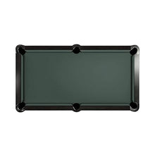 Load image into Gallery viewer, 8FT Premium Professional Regal Slate Modern Graphite Solid Wood Billiard Pool Table Wtih Custom Table Cloth (SAK64029)