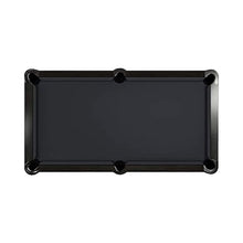 Load image into Gallery viewer, 8FT Premium Professional Regal Slate Modern Graphite Solid Wood Billiard Pool Table Wtih Custom Table Cloth (SAK64029)