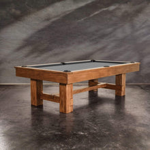 Load image into Gallery viewer, 8FT Premium Professional Presli Slate Native Acacia Solid Wood Billiard Pool Table With Custom Table Cloth (SAK90428)