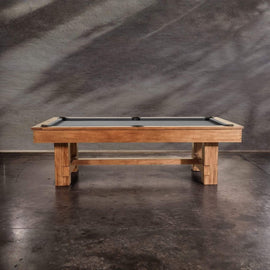 8FT Premium Professional Presli Slate Native Acacia Solid Wood Billiard Pool Table With Custom Table Cloth (SAK90428)