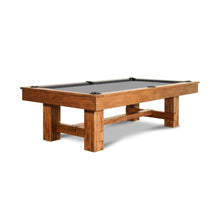 Load image into Gallery viewer, 8FT Premium Professional Presli Slate Native Acacia Solid Wood Billiard Pool Table With Custom Table Cloth (SAK90428)