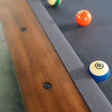 Load image into Gallery viewer, 8FT Premium Professional Presli Slate Native Acacia Solid Wood Billiard Pool Table With Custom Table Cloth (SAK90428)