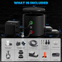 Load image into Gallery viewer, 120-Gallon XL Cold Plunge Tub Kit with 1HP Chiller
