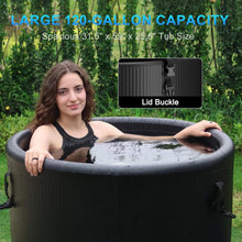 Load image into Gallery viewer, 120-Gallon XL Cold Plunge Tub Kit with 1HP Chiller