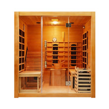 Load image into Gallery viewer, Rövia Oasis 3-Person Hybrid Indoor Sauna Room