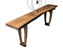 Load image into Gallery viewer, Rustic Console And Sofa Table Made Of Walnut