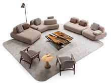 Load image into Gallery viewer, Luxury Epoxy Resin River Walnut Coffee Table | Osso Collection
