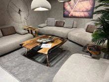Load image into Gallery viewer, Luxury Epoxy Resin River Walnut Coffee Table | Osso Collection