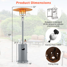 Load image into Gallery viewer, Luxury Outdoor Patio Heater with Table – 50,000 BTU Propane ManCave Patio Heater