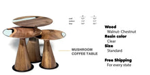 Load image into Gallery viewer, Resin Nesting Tables - Versatile Zigzag Epoxy Coffee Table Set