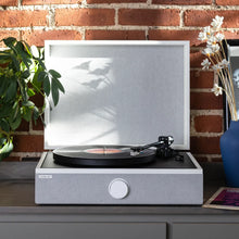 Load image into Gallery viewer, Luxury All-in-One Record Player for Mancave | SpinPlay Premium Turntable System