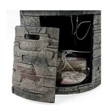 Load image into Gallery viewer, 32" Round Concrete Propane Fire Pit Table – Gray
