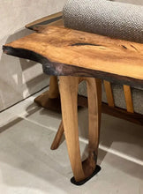 Load image into Gallery viewer, Rustic Console And Sofa Table Made Of Walnut